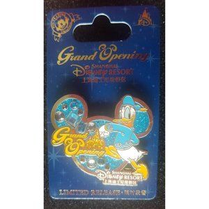 Grand Opening Shanghai Disney Resort Donald Duck Pin